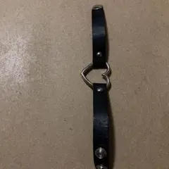 ハートチャーム ブレスレット ゴシック