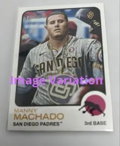Manny Machado Topps Image Variation