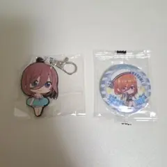 五等分の花嫁 中野三玖 缶バッチ&ストラップ