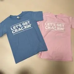 LET'S GET CRACKIN' Tシャツ 2色セット