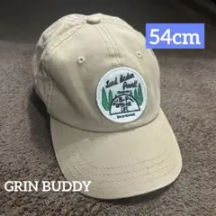 GRIN BUDDYキャップ ベージュ　子ども用　54cm