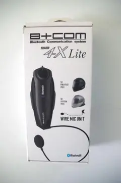 B+COM 4X Lite Bluetooth ヘッドセット 新製品】ビーコムのスタンダードなバイク用Bluetoothインカム
