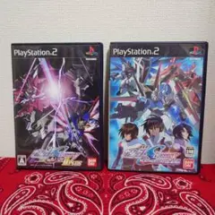 【PS2】　2枚セット　ガンダムSEED　/ 連合　ソフト　プレステ2