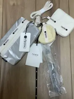 ❖レスポートサック❖アメリ❖マルチポーチ❖限定カラー❖シルバー❖未使用新品❖ 2025年最新】lesportsac×ameri multi pouchの人気アイテム