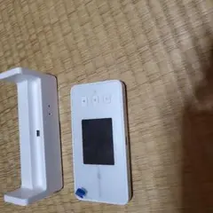 WiMAXSPEEDWi-Fi5Gx12 モバイルルーターとクレードルセット