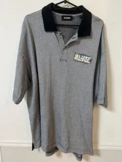 XLARGE ストライプ ポロシャツ XL