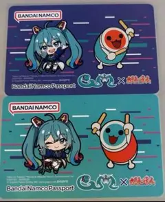 限定品BANDAI NAMCO 初音ミクガンダム 太鼓の達人 2枚セット