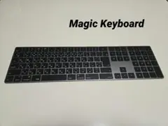 アップル純正マジックキーボード　テンキー付き　スペースグレイ　モデルA1843