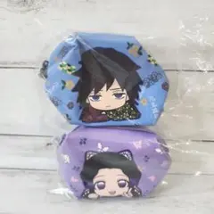 鬼滅の刃 冨岡義勇 胡蝶しのぶ ぽーちこれくしょん セット