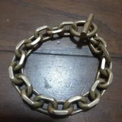 真鍮チェーンブレスレット
