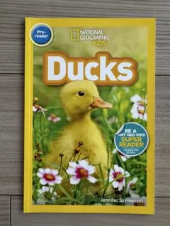 新品英語絵本　National Geographic Kids Ducks