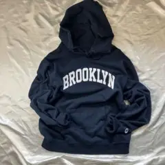 【新品未使用】チャンピオン　BROOKLYN パーカー ネイビー
