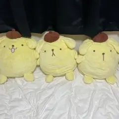 ポムポムプリン 超超bigぬいぐるみ 3体セット