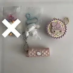 サンリオ　キーホルダー　マイメロ　キティ　シナモン　ウサハナ　ガチャガチャ