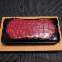 フラットヘッド クロコダイル コードバン 長財布