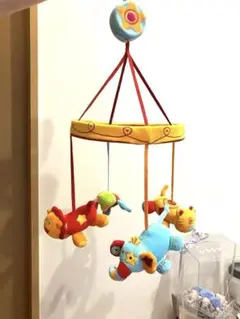 カラフル動物ぬいぐるみベッドメリー