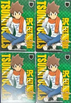 沢田綱吉 ツナ 緑 PRカード プロモ 4枚セット