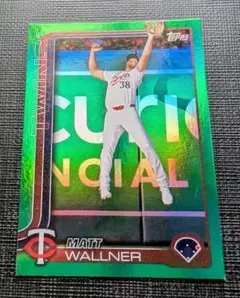 【99枚限定】Matt Wallner Topps Green Refracto