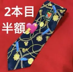 【新品】ディズニー★ ミッキーマウス ネクタイ　シルク100%⭐️2本目半額