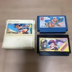 ファミコンソフト 3コセット