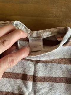 ZARA キッズストライプ長袖シャツ サイズ80 メンズ