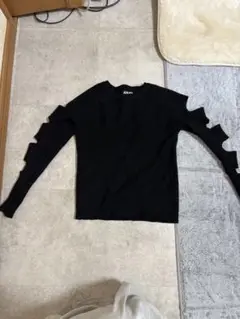 ANAP 黒 長袖セーター Sサイズ