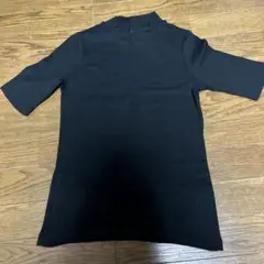 ブラック 半袖 リプTシャツ