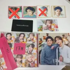 timelesz FAM アルバム CD 寺西拓人 原嘉孝