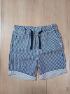 新品☆H&M ストライプ ショートパンツ【120cm】