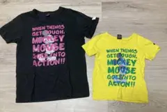 Tシャツ BABYDOLL キッズ 120 トップス 半袖 ミッキー ディズニー