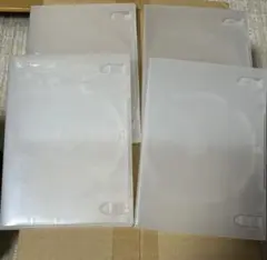【期間限定価格】 DVDケース 4枚セット 中古 空ケース クリア