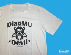 DianMU Devil デビルピニーちゃん イラスト Tシャツ ホワイト XL