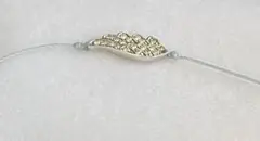 red line ブレスレット AILE PAVE FIL