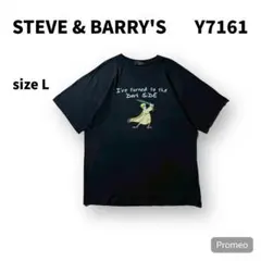 【即購入OK】STEVE &BARRY'S 半袖Tシャツ　サイズL ブラック