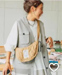 ニコアンド キルトショルダーバック 人気スタッフプロデュース メイクスタッフ
