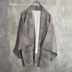 陣羽織 和柄 希少アート 着物 紫 奇抜 レトロ 派手 奇抜 個性派 パープル