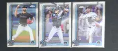 MLB Topps Chrome 2025 マイアミ・マーリンズ　3枚