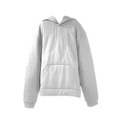 JACQUEMUS Montagne ダブルコットン Padded パーカー
