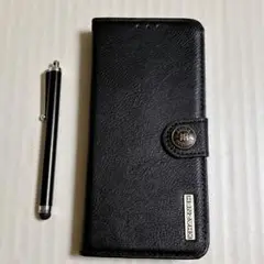 For DIGNO BX ケース 手帳型ケース ブラック 黒 シンプル カバー