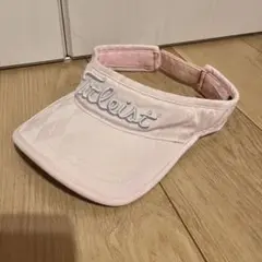 タイトリスト 薄ピンク バイザー