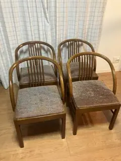 SALE オールドカリモク ダイニングチェア1脚 USED品 説明文必読