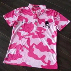 【美品】Birdie hunt バーディーハント 半袖ポロシャツ メンズSサイズ