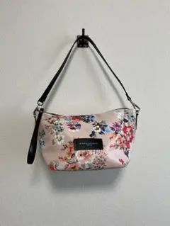 完売 GIANNI CHIARINI ナイロンバッグ 花柄