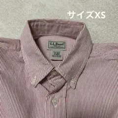 90s L.L.Bean 昭和の名作　シアサッカー　半袖シャツ　サイズXS