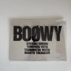 BOØWY 下敷