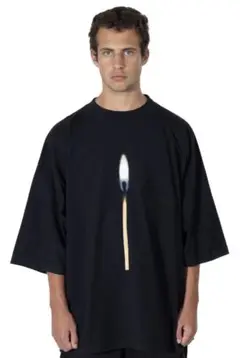 トップス yzy Donda2 lit mach t Kanye West DONDA 2 Lit Match T-shirt Black メンズ - JP