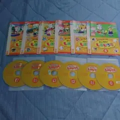 在庫整理大特価　DVD だいすき!しまじろう(６枚）