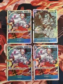 ワンピースカード　ヤマト&ニューゲート SR