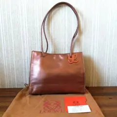 LOEWE ロエベ ハンドバック ピンクゴールド ナッパレザー