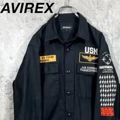 AVIREX マルチファンクションシャツ トップガン ミリタリー XL